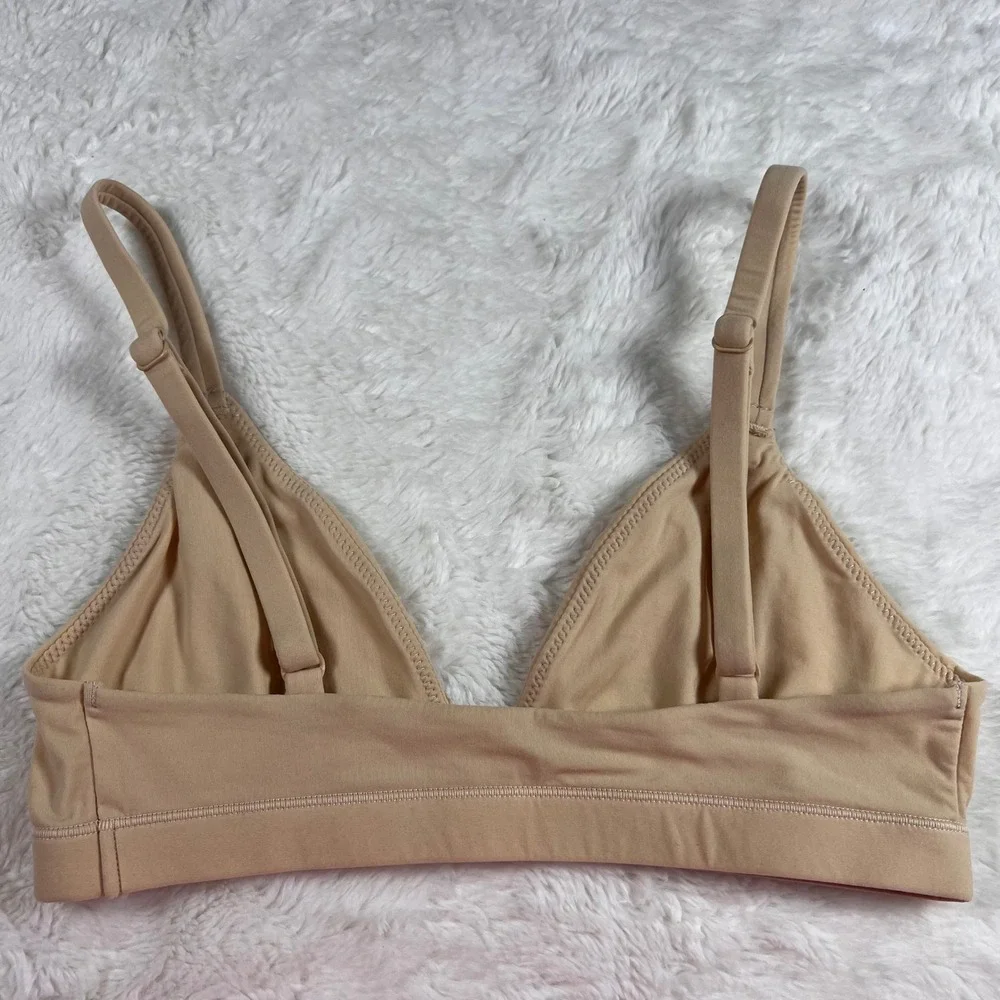 SKIMS Women's Triangle Bralette Comfort Everyday Nude Size XS TP 6CH‎ NWT - Picture 4 of 7